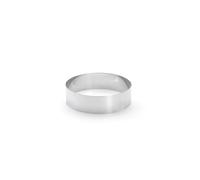 De Buyer Stampo Circolare in Acciaio Inox Anello per Torte Inossidabile, 3989.16, 16 cm