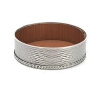 De Buyer Stampo circolare smontabile con due teglie antiaderenti, diam 24 cm, 3213.24