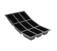 De Buyer Stampo Dolci Moul'flex Silicone Nero cm. 30x17,5, 1976.01