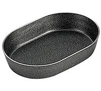 DE BUYER - Stampo Ovale, con impugnature, Ovale Tortelettenform, Alu antihaft