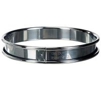 De Buyer Circolare in Acciaio Inossidabile Stampo per Torte ad Anello con Bordo Arrotondato, diam 12 cm, 3091.12N, 12.5 cm