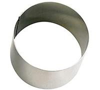 De Buyer Stampo per torte ad anello in acciaio inox, diametro cm 7, 3989.07