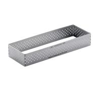 De Buyer Stampo Rettangolare Traforato cm. 12 Acciaio, 3099.30