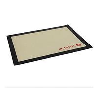 De Buyer Lavoro Tappeto in Silicone Mat cm. 40x30, Beige e Nero, Lunghezza 40 cm, larghezza 30 cm