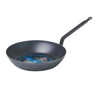 De Buyer Padella Lyonnaise Ferro cm. 24, 5020.24, Brunito, Nero, Diametro 24 cm