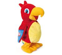 DE CAR Ripetix Pappagallo Perry, Dimensione: H 20 cm, Pile: 3AAA incluse, Giallo/Rosso