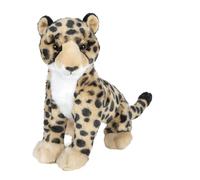 De.Car2 Eco-Friendly Ghepardo Seduto H28cm 27593 Peluche morbido e sostenibile