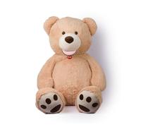 DE.CAR2 Maxi Peluche Orso Beige 150cm - Gigante e Morbido