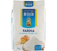 De Cecco 6 x Farina di grano tipo 0 cm 1 kg per le tue esigenze di cottura