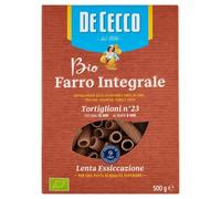 De cecco bio farro integrale tortiglioni n°23 2KG