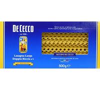 De Cecco Lasagna Semola Riccia - 4 pezzi da 500 g [2 kg]