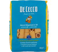 DE CECCO MEZZI RIGATONI N.26 GR 500 X 10