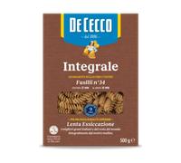 De Cecco Pasta Di Semola Integrale Fusilli N.34, 500g
