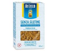 De Cecco Pasta Fusilli De Cecco N34 senza glutine, formato 400g