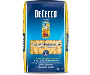 De Cecco Pasta Mezzi Ditali Rigati - 6 pezzi da 500 g [3 kg]