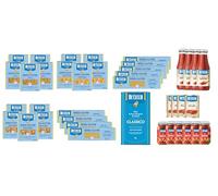 De Cecco Pasta Senza Glutine, Pomodoro e Olio EVO | Kit Completo | Spaghetti, Penne, Fusilli, Mezzi Rigatoni, Linguine | 17,9 kg