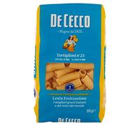 De Cecco Pasta Tortiglioni di Semola di Grano Duro, 500g