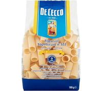 De Cecco Rigatoni Napoletani Pasta Corta 500 gr, Confezione da 4