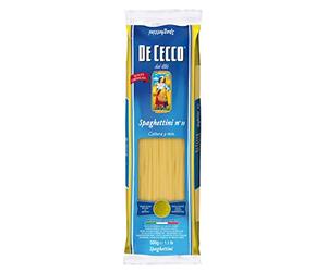 De Cecco Spaghettini, Pasta di Semola Digrano Duro, 500g