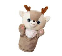 De Certo Puck - Royalist Deer Puppet | Bambole di cervo morbide per bambini, giocattolo per bambole per raccontare storie, manichini animali per spettacolo di ruolo, AC