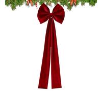 De Chaise De Noël - Grande decorazione per feste in velluto, decorazioni per la schiena della sedia per matrimoni - per matrimonio compleanno evento, salone professionale, festa, banchetto, casa