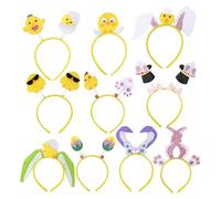 De Chick, Bunny Per Capelli Boupant - 10x Hoop Bands, Costumi, Fasce Per Capelli Copricapo