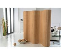 De-Commerce L a Due Lati bambù Paravent (Larghezza x Latezza) 244 cm x 185 cm L Divisorio L Divisorio L Parete Pieghevole L Shoji L Paravista - Pure