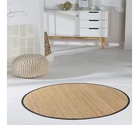 DE-COmmerce Massiccio Tappeto Bambù HighQ I 11mm Listello, Filigrana confine bamboo Lungo Parure Scendiletto Corsia Cucina Eingangsteppich Küchenvorleger Guardaroba Runner 12 Alla Rinfusa