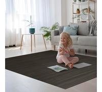 DE-COmmerce Tappeto Bambù massive, 17mm Indurito Listello La Nuovi Generazione Non Bordato Tappeto Soggiorno Cucina Made IN Germany - STEEL, 75x200 cm