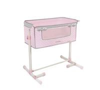 Decuevas Adjustable Sleep With Me Crib Rosa Bambini