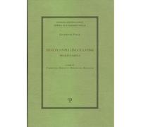 De elegantia lingue latine. Prolegomena
