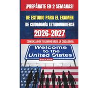 de estudio para el examen de ciudadanía estadounidense 2026- 2027
