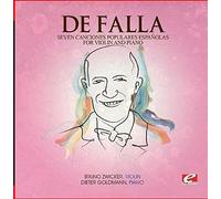 De Falla - Seven Canciones Populares Espanolas Viol & Piano