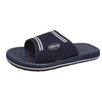 de fonseca Ciabatte Classiche Uomo Modello Amalfi, Fascia a Strappo, Suola Anatomica Extra Light, Fondo AntiGraffio, per Casa, Mare (blu, Sistema Taglie Calzature EU, Adulto, Numero, Media, 41)