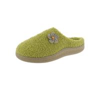 de fonseca Ciabatte Donna Invernali Chiuse, Teddy Con Fiore, In Microfibra, Suola In Tpr Rinfirzata, Ciabatta Da Casa PantofoleDonna