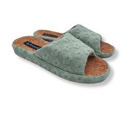 de fonseca Defonseca Ciabatte Donna Estive, Pantofole in Sughero per Casa Comode e Ortopediche, Ciabatta Estiva (Verde, 40, Sistema Taglie Calzature EU, Adulto, Donna, Numero, Media, 40)