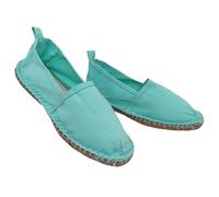 de fonseca Deliziose Espadrillas in Tela da Donna, Scarpe Basse ed Estive, Classiche Senza Zeppa, Fondo in Corda (Verde Acqua, Sistema Taglie Calzature EU, Adulto, Donna, Numero, Media, 36)
