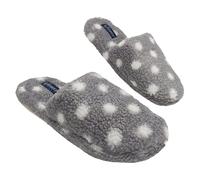 de fonseca Le Puà! Ciabatte Donna in Pile, Pantofole Invernali con Pelo, Calde Slippers Imbottite, Comode e Leggere (Cenere, Sistema Taglie Calzature EU, Adulto, Donna, Numero (Range), Media, 36, 37)