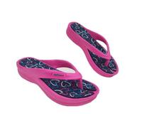 de fonseca Modello Ischia Super Ciabatte Donna Infradito, Ciabatta in Gomma per Casa, Mare e Piscina FlipFlop Estive con Zeppa per Spiaggia (Rosa, numeric_41)