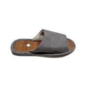de fonseca Osaka Ciabatte Donna, Suola Effetto Naturale, Interno Spugna, Grigio, 38/39