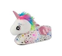 de fonseca Pantofole Bambina Invernali Chiuse A Forma Di Unicorno, In Microfibra, Nylon, Ciabatta Da Casa PantofoleBambine e ragazze