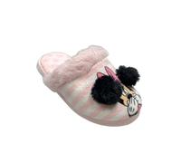 de fonseca Pantofole Bambina Minnie con Pompon Invernali, Morbide e Antiscivolo per Casa