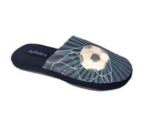 DE FONSECA Pantofole Ciabatte estive da Uomo MOD. Roma Top E M863 (BLU, Sistema Taglie Calzature EU, Adulto, Uomo, Numero (range), Media, 43, 44)