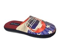 DE FONSECA Pantofole Ciabatte estive da Uomo MOD. Roma Top E M863 (ROSSO, Sistema Taglie Calzature EU, Adulto, Uomo, Numero (range), Media, 43, 44)