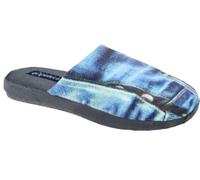 De fonseca Pantofole Ciabatte Invernali Uomo Ragazzo MOD. Roma Top I M728 (GRIGIO, Sistema Taglie Calzature EU, Adulto, Uomo, Numero (range), Media, 43, 44)