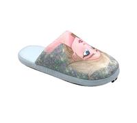 de fonseca Pantofole Disney Frozen Ciabatte in Cotone da Bambina. (AZZURRO, numeric_34)