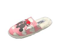 de fonseca Pantofole donna Disney con Minni e Topolino Ciabatte invernali Soletta in morbido e caldo pelo (ROSA, 36/37, numeric_36)