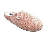 de fonseca pantofole in Pile ciabatte invernali DONNA Modello a Sacchetto con Fiocco mod. DE TORINO IW53 (Rosa, Sistema Taglie Calzature EU, Adulto, Donna, Numero, Media, 39)