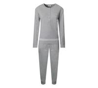 de fonseca Pigiama Donna Caldo Cotone, Art.DFPD4F08 Grigio Melange L
