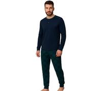 de fonseca Pigiama Uomo in Caldo Cotone, Art. FR241 Verde XL